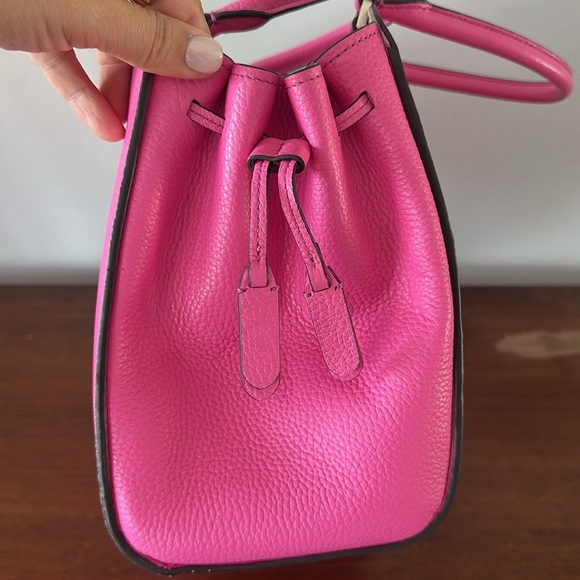 KATE SPADE Gorgeous Pink Handbag with Removable Crossbody Strap EUC - Picture 6 of 13